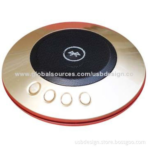 Fun Bluetooth round flying saucer speakers